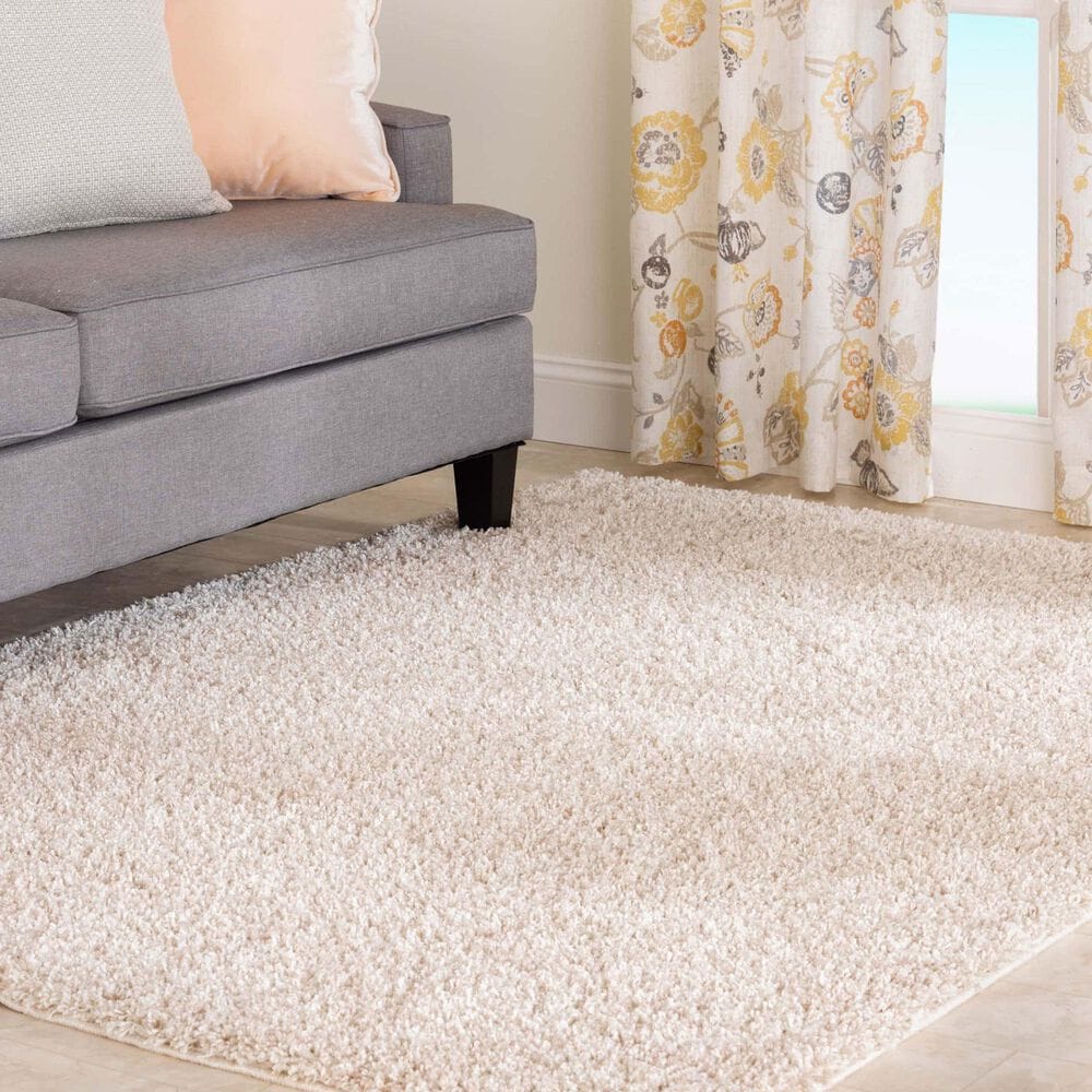 Central Oriental Geneva Buff and Parchment 7&#39;6&quot; x 9&#39;6&quot; Area Rug, , large