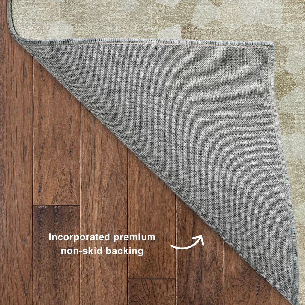Dalyn Rug Company Kaleidoscope Putty 1'8" x 2'6" Indoor/Outdoor Area Rug, , large