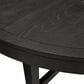 Mayberry Hill Versailles Round Dining Table in Black - Table Only, , large