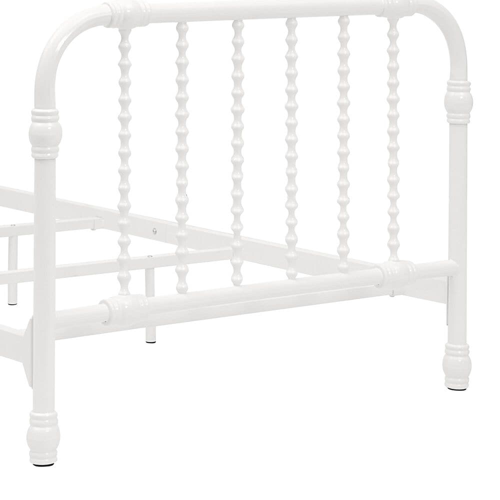 Furniture of America Wren Twin Spindle Kids Bed in White, , large