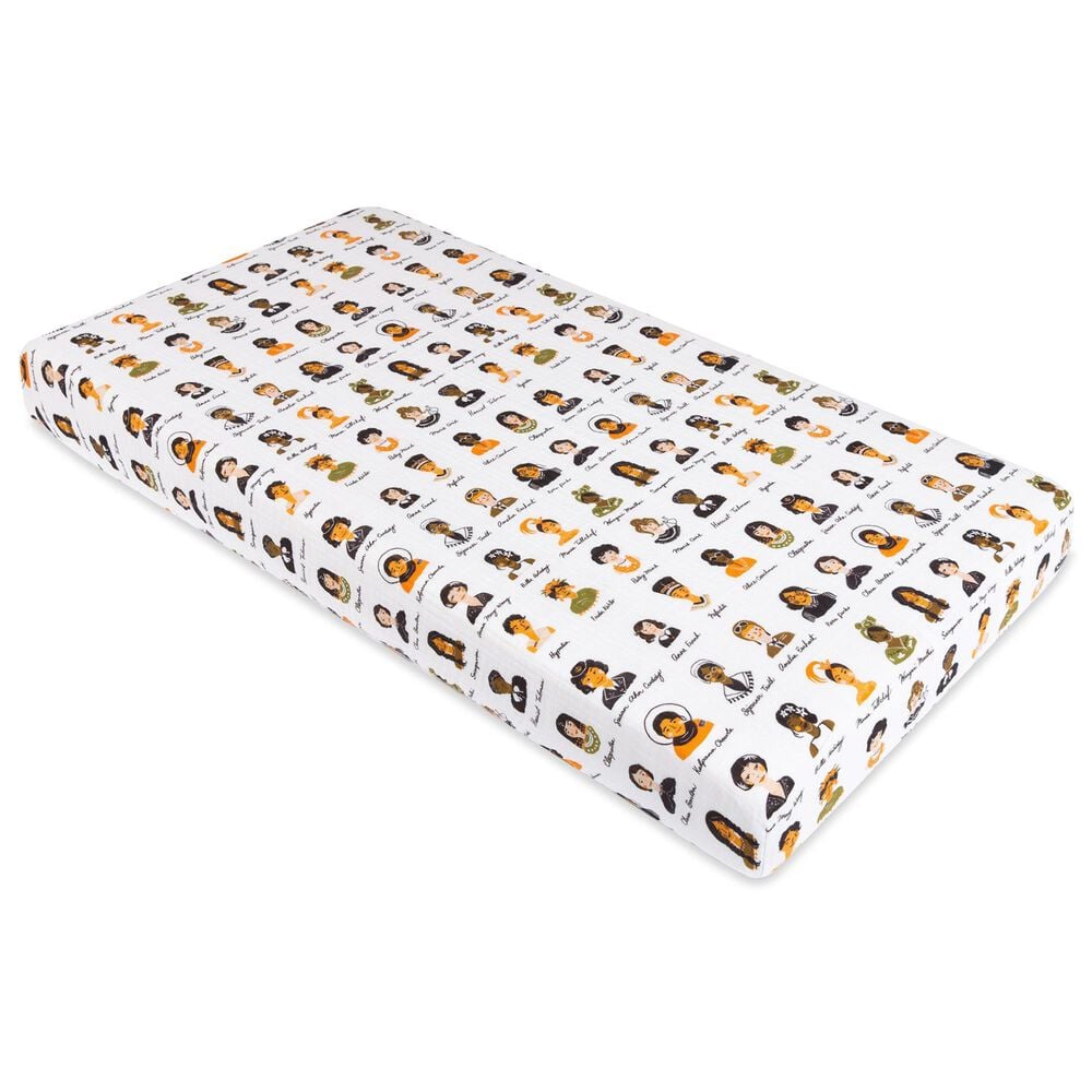 Babyletto Crib Sheet in Women In History, , large