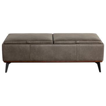 Interlochen Storage Ottoman in Copley Slate, , large