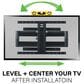 Sanus Full-Motion Wall Mount for 42" - 90" TVs in Black, , large