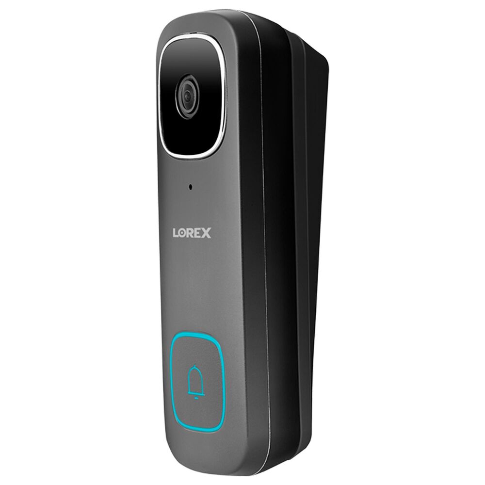 Lorex 2K Wired Video Doorbell &#40;32GB&#41;, , large