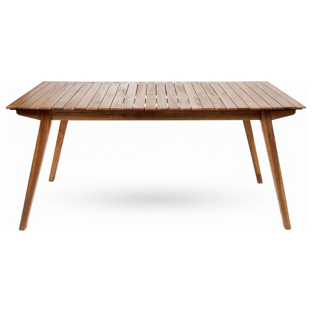 Hearth and Haven 7-Piece Outdoor Dining Set in Teak, , large