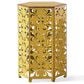 Hearth and Haven Selva Patio Accent Table in Antique Yellow (Set of 2), , large