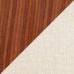 Lumisource Fabrizzi Dining Chair in Cream/Walnut (Set of 2), , large