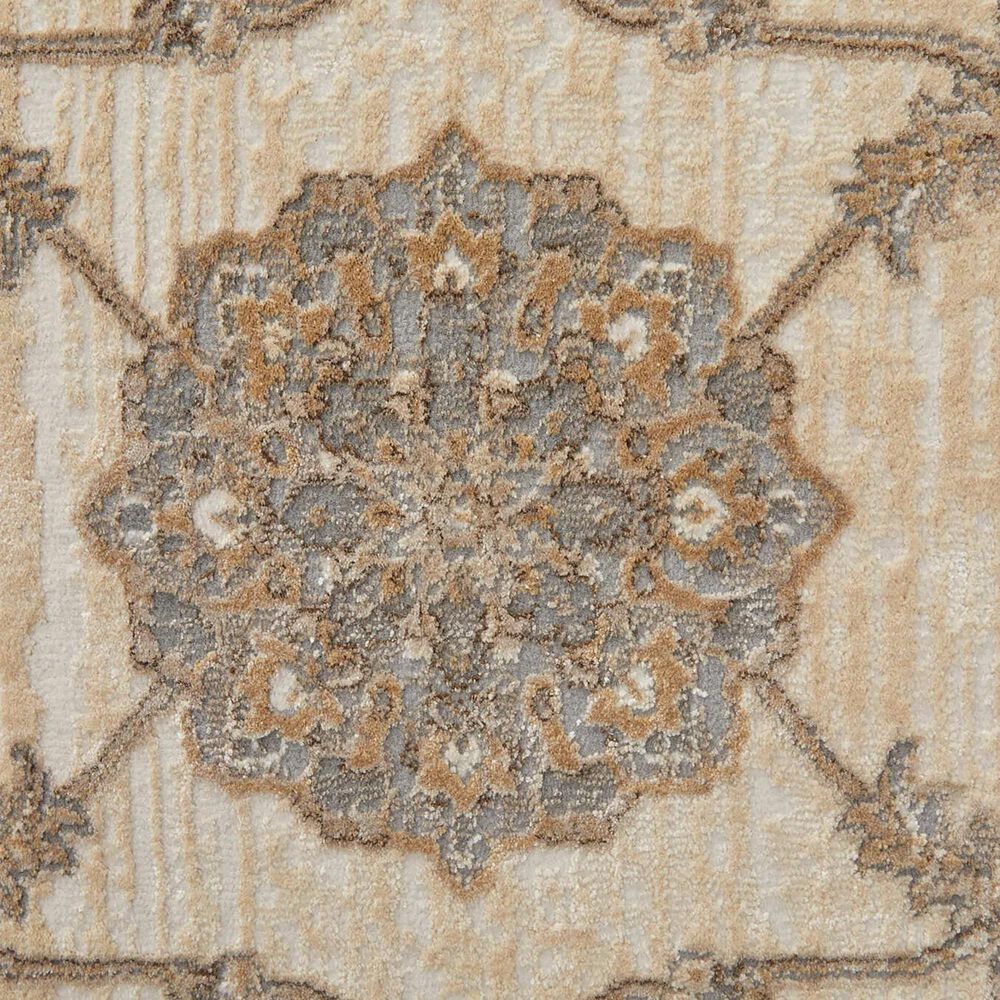 Feizy Celene 39KZF 5&#39; x 7&#39;6&quot; Beige and Gray Area Rug, , large