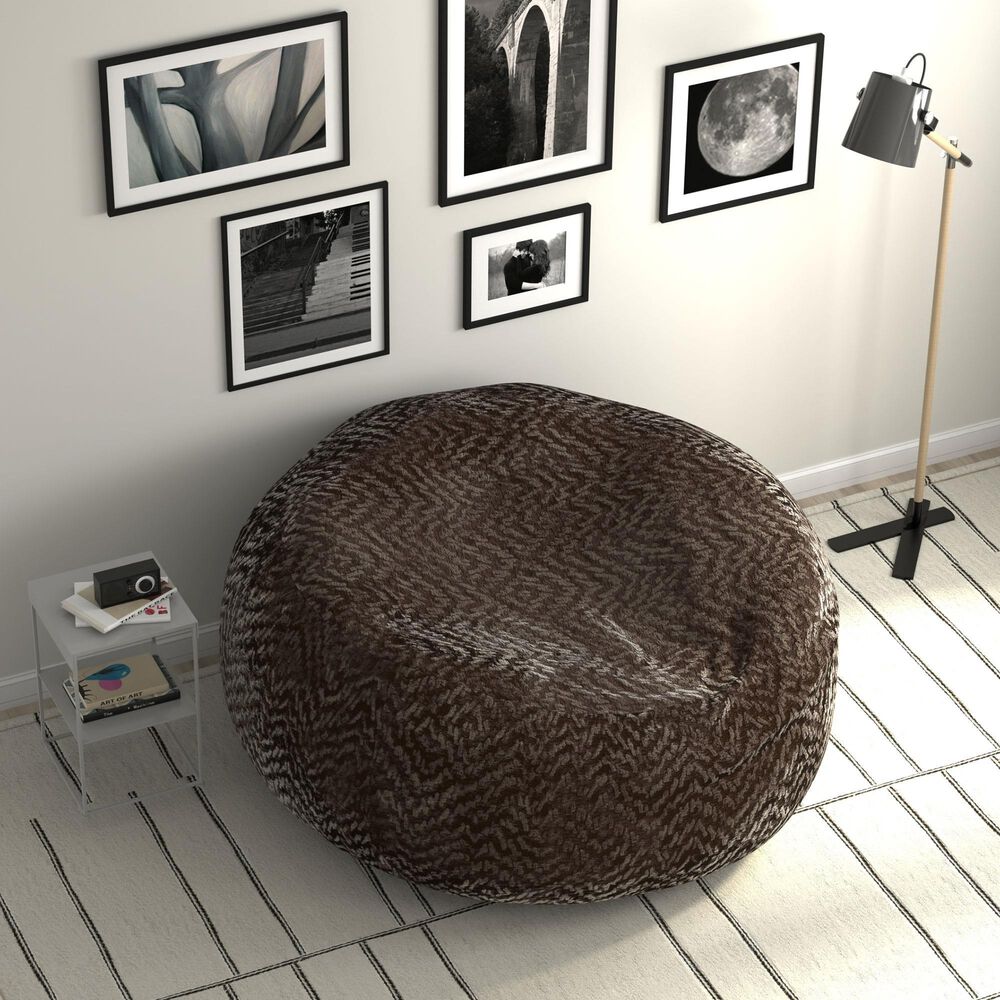 Jackson Furniture Sploosh Lounge Bean Bag in Chocolate, , large