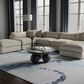 Feizy Rugs Kawai 10" x 14" Green and Blue Area Rug, , large