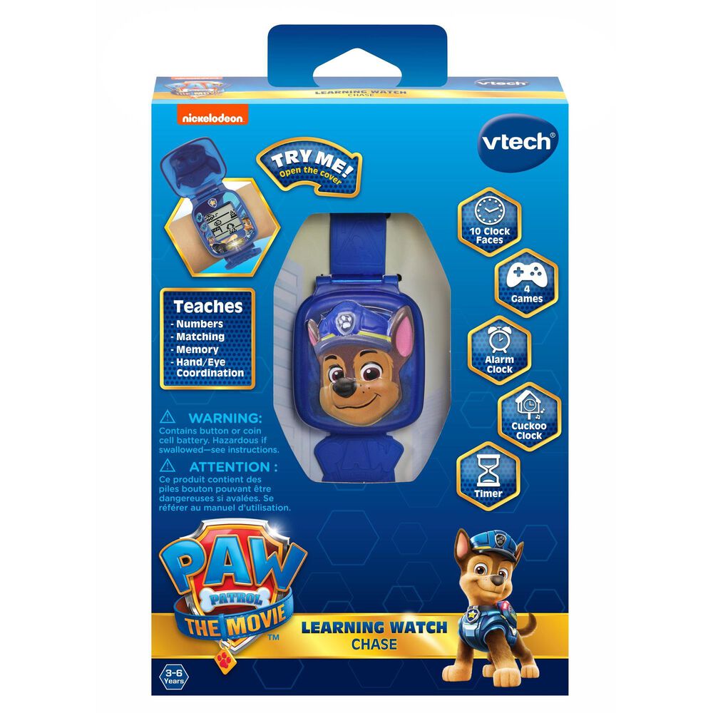 paw patrol chase learning watch