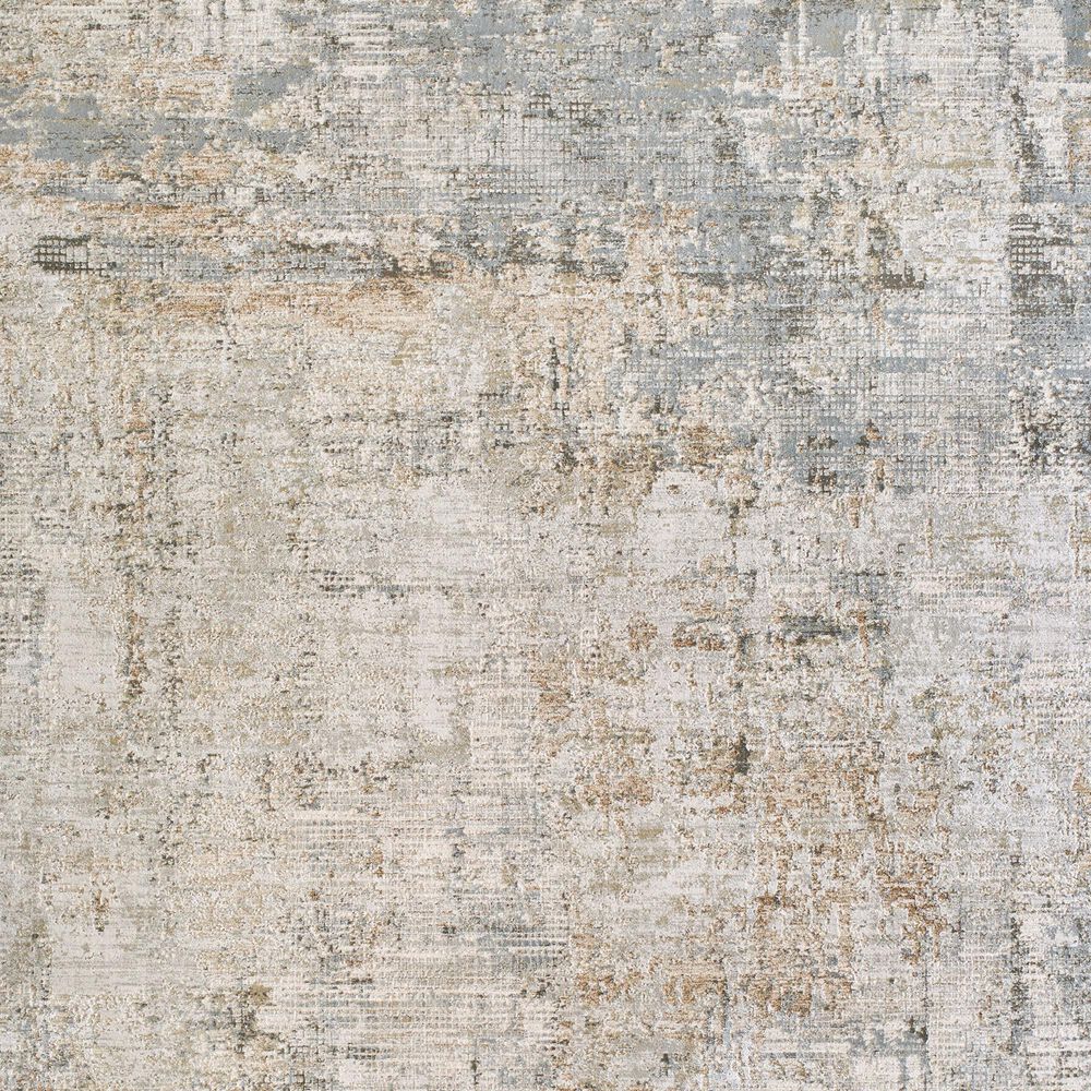 Surya Brunswick Light Gray, Cream, Charcoal, Light Brown, Medium Brown and Mustard 2' x 2'11" Area Rug, , large
