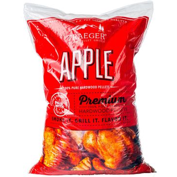 Traeger Grills Apple BBQ Hardwood Pellets - 20 lb Bag, , large