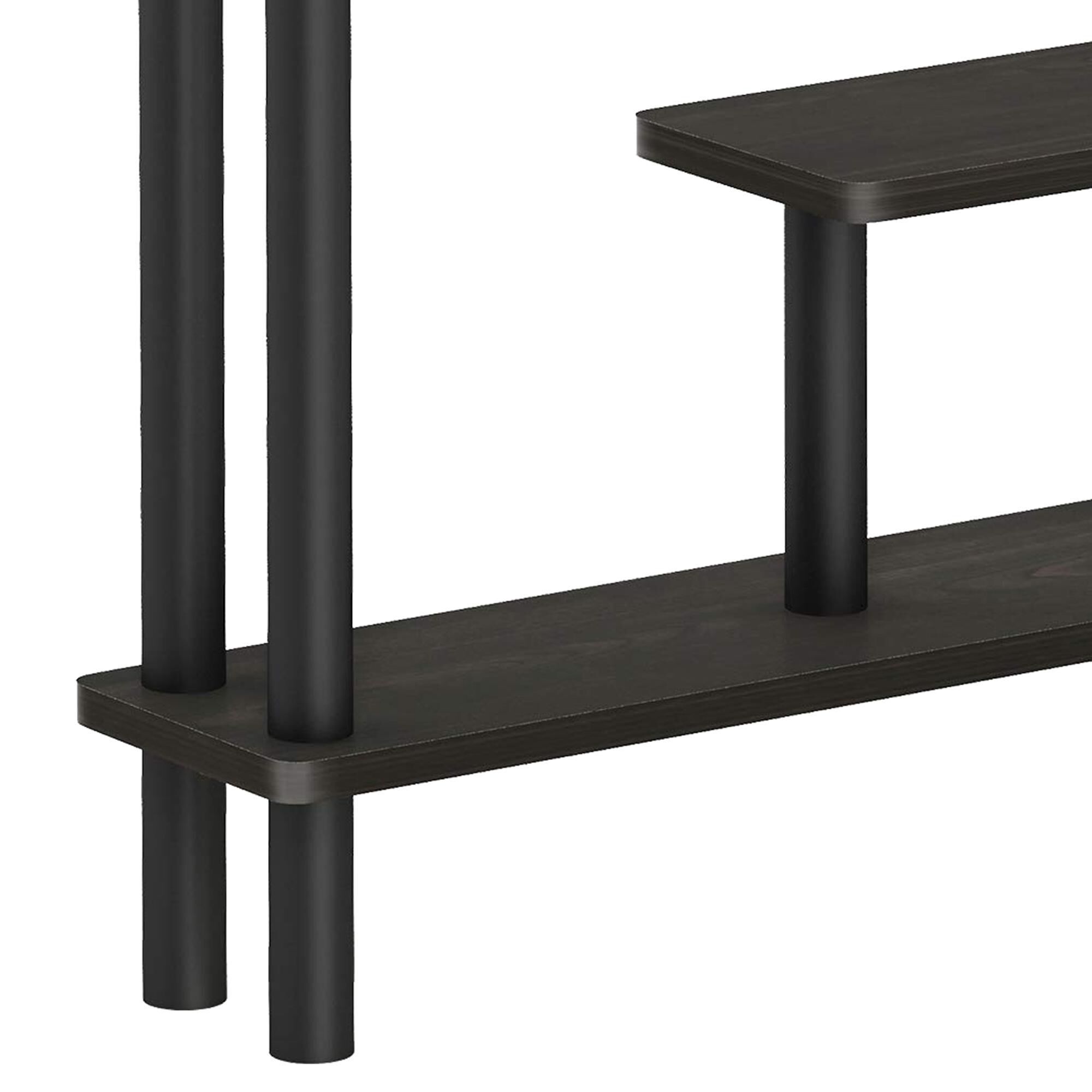 corner rack ポストモダン HOMLUX Turn-N-Tube 3-Tier Slim Space Saving Storage Rack in