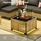 HOMLUX 7-Piece Patio Conversation Set in Black, , large