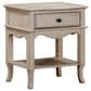 Riva Ridge Provence Nightstand with  in Linen, , large