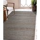 L&R Resources Rondane 7"9" x 9"9" Dark Gray and Natural Area Rug, , large