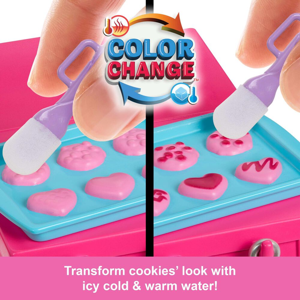 Barbie Recipe for Friendship Teresa Doll Kitchen Playset in Multicolor, , large