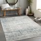 Surya Lavadora Southwestern 9"3" x 12" Ink Blue, Blue, Gray and Light Gray Area Rug, , large
