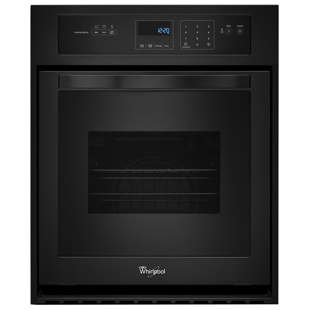 Whirlpool 24" Single Electric Wall Oven in Black, , large
