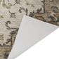 Dalyn Rug Company Silk Road Ivory, Beige, Taupe, Gold, Gray and Copper 2"3" x 7"6" Runner, , large