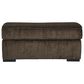 Ashley Aylesworth Ottoman in Chocolate, , large