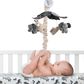Lambs and Ivy Baby Jungle Animals Musical Crib Mobile in Gray and Tan, , large
