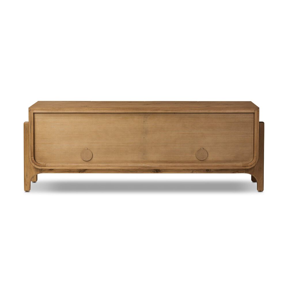 Four Hands Bloomfield Media Console in Worn Oak, , large