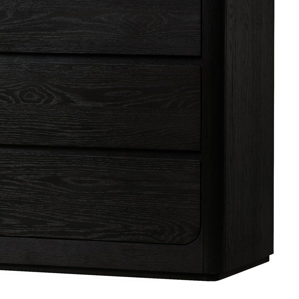 Eastern Shore Modena 2-Piece Convertible Crib and Dresser Nursery Set in Midnight Blue, , large