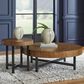 Ashley Steenlage 2-Piece Occasional Table Set in Brown and Black, , large