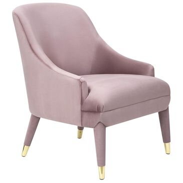 37B Orchid Velvet Chair in Pink, , large
