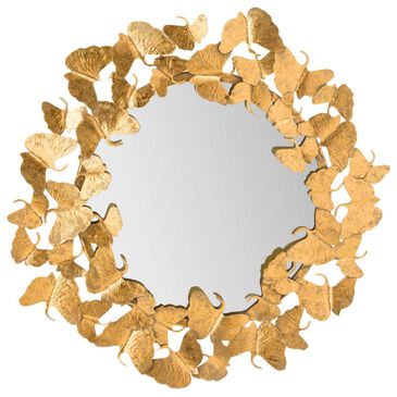 Tov Furniture Lyrical 36" Mirror in Gold, , large