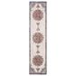 Safavieh Aria Oriental 2" x 8" Ivory and Navy Runner, , large