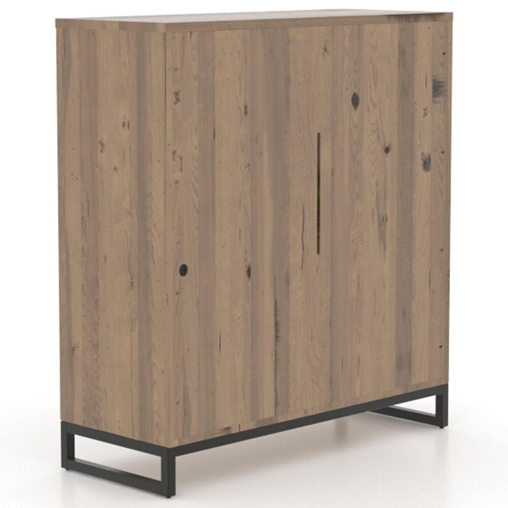 Declan Dining Loft 2-Door Buffet in Pecan Washed and Smoked, , large