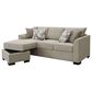 Coaster Storey 2-Piece Stationary Reversible Sleeper Sectional in Camel, , large