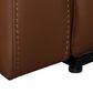 CorLiving Tucson Home Theater Power Recliner with Cup Holders in Brown, , large