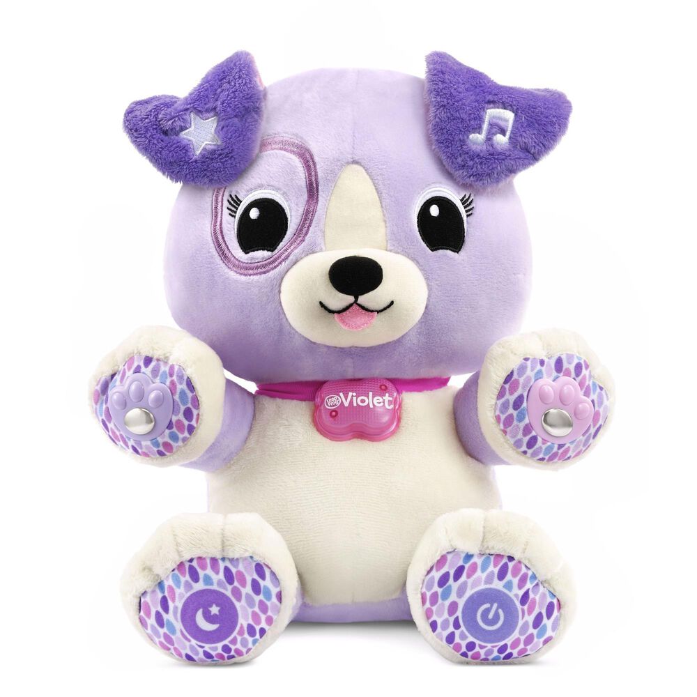 Vtech My Pal Violet Smarty Paws Plush in Purple, , large