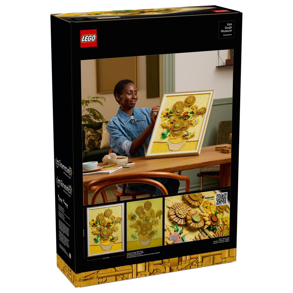 LEGO Art Vincent van Gogh Sunflowers Building Set, , large