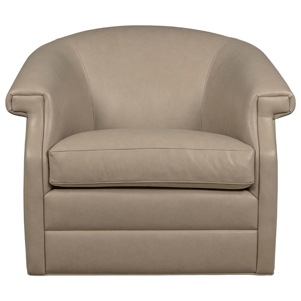 Hancock and Moore Cinch Swivel Chair in Fenway Bisque, , large
