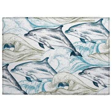 Dalyn Rug Company Harbor HA10 1"8" x 2"6" Ivory Indoor/Outdoor Area Rug, , large