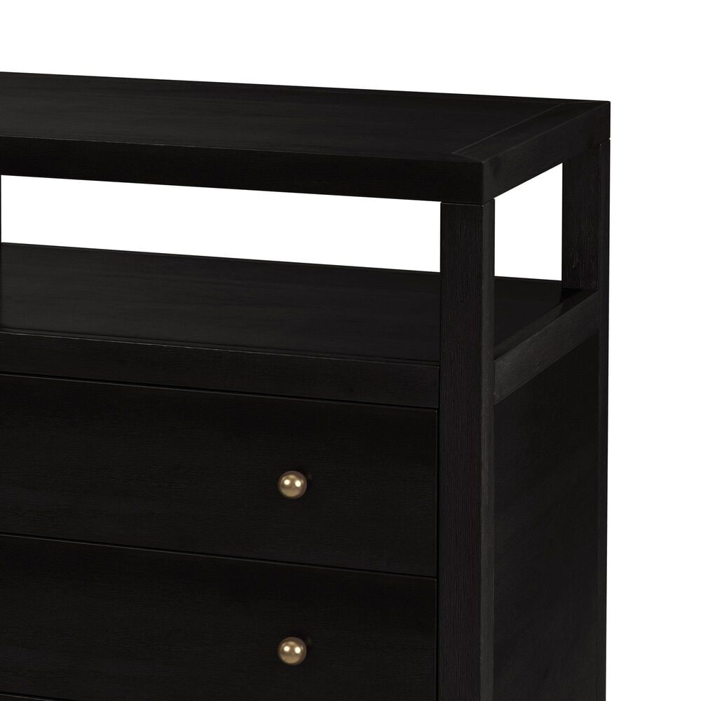 Butler Specialty Company Nora 3-Drawer Nightstand in Antique Coffee, , large