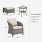 Sunwell Garden 5-Piece Patio Conversational Set in Beige, , large