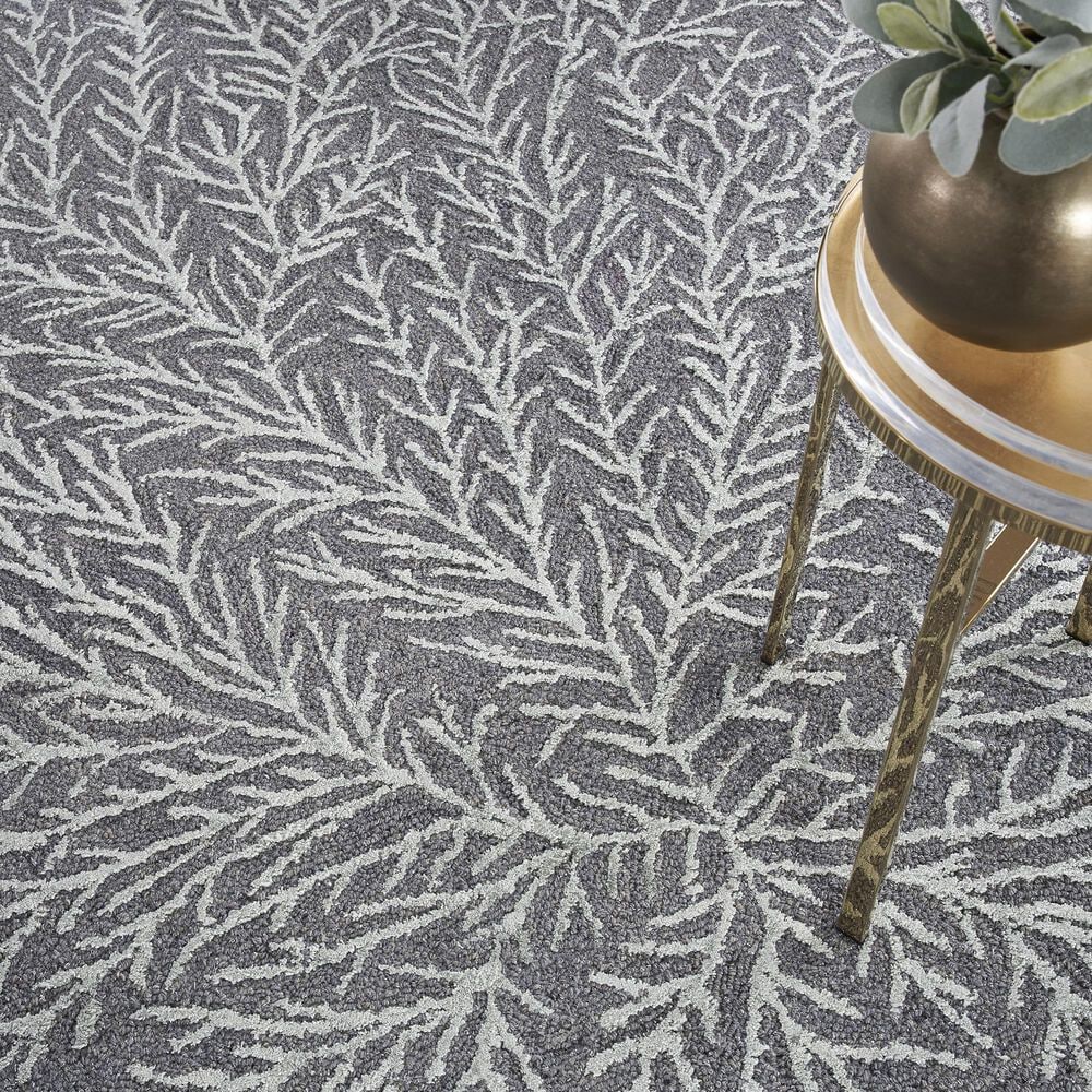 Nourison Ma30 Star 9&#39;9&quot; x 13&#39;9&quot; Slate and Teal Area Rug, , large