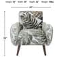 Jonathan Louis Dax Accent Chair in Tika Jade Velvet, , large