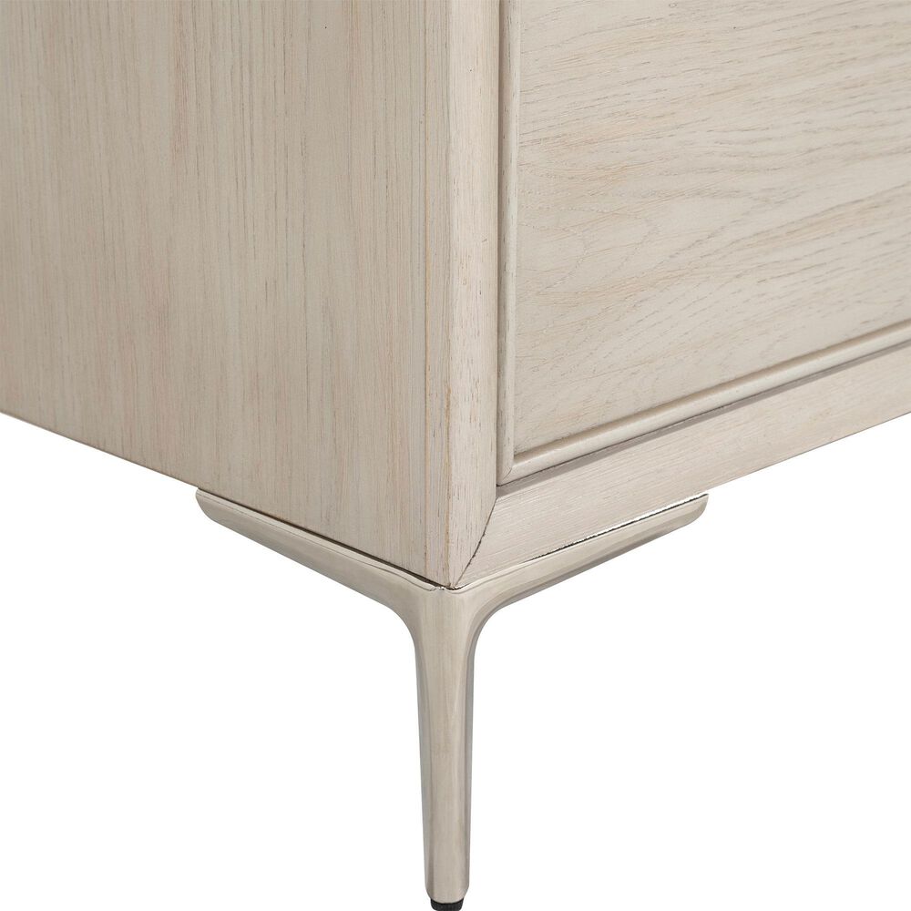 Furniture of America Bashford 6-Drawer Dresser and Mirror in Natural Oak, , large