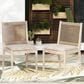 Hearth and Haven Cordoba Outdoor Dining Chair with Yellow Rope in Beige (Set of 2), , large