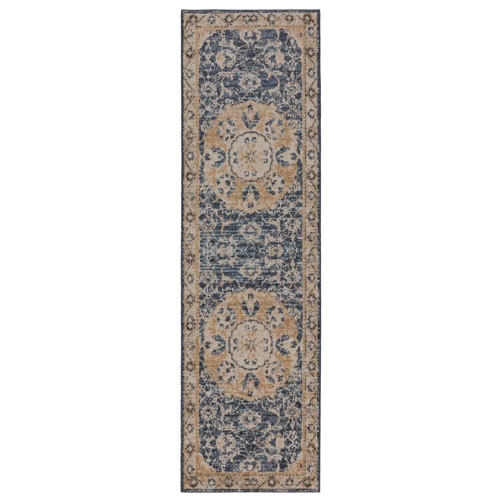 Dalyn Rug Company Mercier MR3 2"3" x 7"5" Navy Runner, , large