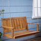 Noble House Tambora Patio Porch Swing in Teak Brown, , large