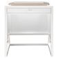 James Martin Vanities Athens 30" Makeup Counter in Glossy White with 3 cm White Zeus Quartz Top, , large