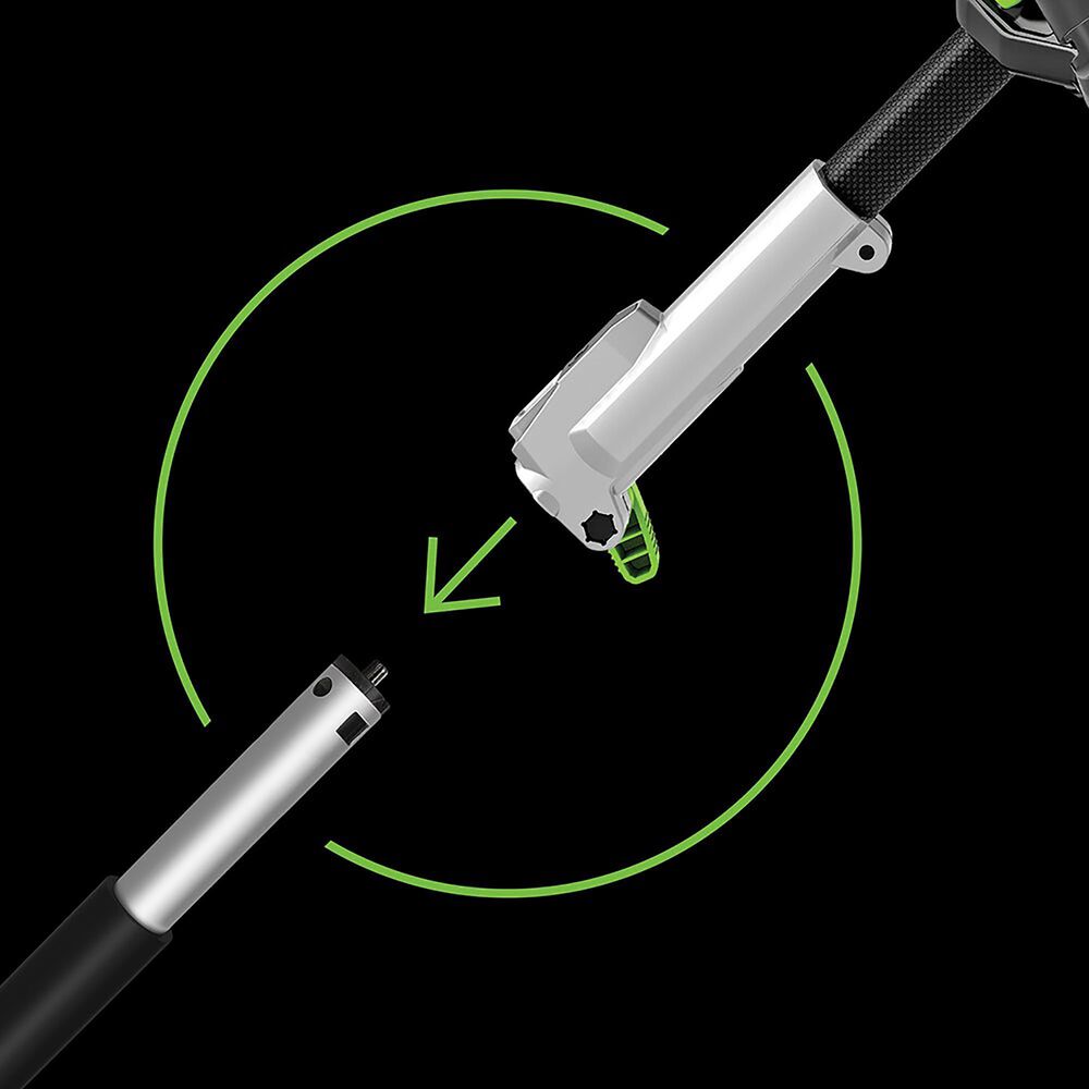 EGO 10&quot; Carbon Fiber Pole Saw Attachment in Black, , large
